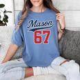 Mason 67 Jersey Baseball Men Women Boys Girls Number 6 7 Women's Comfort Colors T-Shirt Chalky Mint Mason 67 Jersey Baseball Men Women Boys Girls Number 6 7 Women's Comfort Colors T-Shirt Chalky Mint