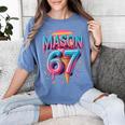 Mason 67 Meme Ice Cream Baseball Drip Women's Comfort Colors T-Shirt Chalky Mint
