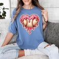 Melting Baseball Drip Heart Softball Player Lover Ice Cream Women's Comfort Colors T-Shirt Chalky Mint Melting Baseball Drip Heart Softball Player Lover Ice Cream Women's Comfort Colors T-Shirt Chalky Mint