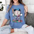 Melting Slime Sprinkle Baseball Mascot With Bat Women's Comfort Colors T-Shirt Chalky Mint Melting Slime Sprinkle Baseball Mascot With Bat Women's Comfort Colors T-Shirt Chalky Mint