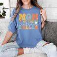 Mom Of The Birthday Baller Groovy Baseball Mom Women's Comfort Colors T-Shirt Chalky Mint Mom Of The Birthday Baller Groovy Baseball Mom Women's Comfort Colors T-Shirt Chalky Mint