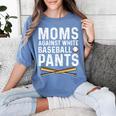 Moms Against Baseball Pants Softball Baseball Mom Women's Comfort Colors T-Shirt Chalky Mint Moms Against Baseball Pants Softball Baseball Mom Women's Comfort Colors T-Shirt Chalky Mint