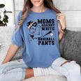 Moms Against White Baseball Pants Funny Baseball Mom Women's Comfort Colors T-Shirt Chalky Mint Moms Against White Baseball Pants Funny Baseball Mom Women's Comfort Colors T-Shirt Chalky Mint