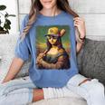 Mona Lisa Baseball Trending Aesthetic Streetwear Women's Comfort Colors T-Shirt Chalky Mint
