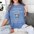 Mothering Boys Messy Loud Chaotic Baseball Mom Women's Comfort Colors T-Shirt Chalky Mint