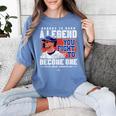 Nobody Is Born A Legend Pete Crow Armstrong Chicago Baseball Women's Comfort Colors T-Shirt Chalky Mint Nobody Is Born A Legend Pete Crow Armstrong Chicago Baseball Women's Comfort Colors T-Shirt Chalky Mint