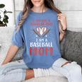 I Am Not a Regular Mom I Am a Baseball Mom Women's Comfort Colors T-Shirt Chalky Mint