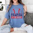 Pawpaw Rookie Of Year 1st Birthday Baseball Theme Matching Women's Comfort Colors T-Shirt Chalky Mint Pawpaw Rookie Of Year 1st Birthday Baseball Theme Matching Women's Comfort Colors T-Shirt Chalky Mint