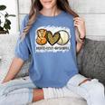 Peace Love Baseball Mom Leopard Print Mother's Day Women's Comfort Colors T-Shirt Chalky Mint Peace Love Baseball Mom Leopard Print Mother's Day Women's Comfort Colors T-Shirt Chalky Mint