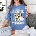 Proud Auntie Of An Official Teenager 13th Birthday Baseball Women's Comfort Colors T-Shirt Chalky Mint Proud Auntie Of An Official Teenager 13th Birthday Baseball Women's Comfort Colors T-Shirt Chalky Mint