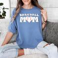 Proud Baseball Mom With Heart Game Day Women's Comfort Colors T-Shirt Chalky Mint Proud Baseball Mom With Heart Game Day Women's Comfort Colors T-Shirt Chalky Mint