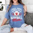 Proud Baseball Mom For Women Mom Baseball Mama Women's Comfort Colors T-Shirt Chalky Mint Proud Baseball Mom For Women Mom Baseball Mama Women's Comfort Colors T-Shirt Chalky Mint