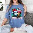 Respect The Drip Baseball Christmas Holiday Women's Comfort Colors T-Shirt Chalky Mint Respect The Drip Baseball Christmas Holiday Women's Comfort Colors T-Shirt Chalky Mint