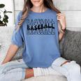 Retro Baseball Mama Groovy Baseball Mom Women's Comfort Colors T-Shirt Chalky Mint Retro Baseball Mama Groovy Baseball Mom Women's Comfort Colors T-Shirt Chalky Mint
