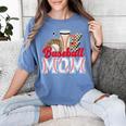 Retro Coffee Baseball Mama Mother's Day Baseball Mom Women's Comfort Colors T-Shirt Chalky Mint