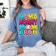 Retro Mama Mommy Mom Bruh Baseball Women Girls Women's Comfort Colors T-Shirt Chalky Mint Retro Mama Mommy Mom Bruh Baseball Women Girls Women's Comfort Colors T-Shirt Chalky Mint