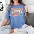 Weekends Coffee Baseball Retro Vibes Women's Comfort Colors T-Shirt Chalky Mint Weekends Coffee Baseball Retro Vibes Women's Comfort Colors T-Shirt Chalky Mint