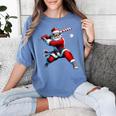 Santa Playing Baseball Men Boys Christmas Baseball Player Women's Comfort Colors T-Shirt Chalky Mint Santa Playing Baseball Men Boys Christmas Baseball Player Women's Comfort Colors T-Shirt Chalky Mint