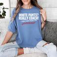 Sarcastic Baseball Mom Mama Baseball Life Premium Women's Comfort Colors T-Shirt Chalky Mint