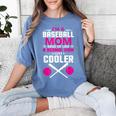 Self Expression Cool Baseball Mom Positive Thinking Women's Comfort Colors T-Shirt Chalky Mint