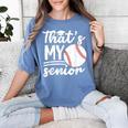 My Senior Baseball Senior Mom 2026 Baseball Senior Mama Women's Comfort Colors T-Shirt Chalky Mint