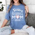 Senior Baseball Mom 2028 Class Of 2028 Graduation Women's Comfort Colors T-Shirt Chalky Mint