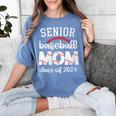 Senior Baseball Mom Class Of 2024 Baseball Senior Night Women's Comfort Colors T-Shirt Chalky Mint