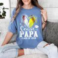 Senior Papa Class Of 2026 Baseball Softball Graduation Heart Women's Comfort Colors T-Shirt Chalky Mint Senior Papa Class Of 2026 Baseball Softball Graduation Heart Women's Comfort Colors T-Shirt Chalky Mint