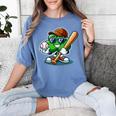 Shamrock Baseball St Patrick's Day Kids Boys Toddlers Premium Tri-Blend Women's Comfort Colors T-Shirt Chalky Mint