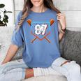 Six Seven 67 Baseball Birthday Boy Men Kids Boys Women's Comfort Colors T-Shirt Chalky Mint