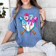 Six Seven Baseball Respect The Drip Boys Baseball Women's Comfort Colors T-Shirt Chalky Mint Six Seven Baseball Respect The Drip Boys Baseball Women's Comfort Colors T-Shirt Chalky Mint