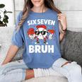 Six Seven Bruh Valentines Baseball Kids 67 Valentine Boys Women's Comfort Colors T-Shirt Chalky Mint Six Seven Bruh Valentines Baseball Kids 67 Valentine Boys Women's Comfort Colors T-Shirt Chalky Mint