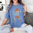 Skeleton Baseball Player Costume Halloween Men Boys Women's Comfort Colors T-Shirt Chalky Mint Skeleton Baseball Player Costume Halloween Men Boys Women's Comfort Colors T-Shirt Chalky Mint