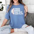 I Snack Harder Than Your Team Plays Baseball Men Women Women's Comfort Colors T-Shirt Chalky Mint I Snack Harder Than Your Team Plays Baseball Men Women Women's Comfort Colors T-Shirt Chalky Mint
