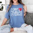 My Son Has Baseball Sports Player Baseball Mom Women Women's Comfort Colors T-Shirt Chalky Mint