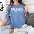 Spartans Baseball Inspired Women's Comfort Colors T-Shirt Chalky Mint Spartans Baseball Inspired Women's Comfort Colors T-Shirt Chalky Mint