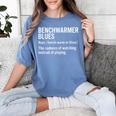 Sport Definition Baseball Soccer Benchwarmer Blues Women's Comfort Colors T-Shirt Chalky Mint Sport Definition Baseball Soccer Benchwarmer Blues Women's Comfort Colors T-Shirt Chalky Mint