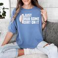 Sports Meme Rub Some Dirt On It For Baseball Mom Women's Comfort Colors T-Shirt Chalky Mint