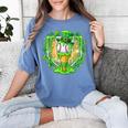 St Patrick Day Baseball Drip Ice Cream Baseball Home Plate Women's Comfort Colors T-Shirt Chalky Mint St Patrick Day Baseball Drip Ice Cream Baseball Home Plate Women's Comfort Colors T-Shirt Chalky Mint