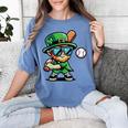 St Patricks Day Leprechaun Baseball Saint Paddys Boys Men Women's Comfort Colors T-Shirt Chalky Mint St Patricks Day Leprechaun Baseball Saint Paddys Boys Men Women's Comfort Colors T-Shirt Chalky Mint