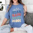 All Star Baseball Mom Women's Comfort Colors T-Shirt Chalky Mint