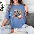 Stealing Bases And Hearts Baseball Puns Sports Women's Comfort Colors T-Shirt Chalky Mint Stealing Bases And Hearts Baseball Puns Sports Women's Comfort Colors T-Shirt Chalky Mint