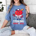 Stealing Hearts And Bases Baseball Player Valentine's Day Women's Comfort Colors T-Shirt Chalky Mint Stealing Hearts And Bases Baseball Player Valentine's Day Women's Comfort Colors T-Shirt Chalky Mint