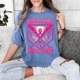Strike Out Breast Cancer Baseball Ice Cream Drip Women's Comfort Colors T-Shirt Chalky Mint Strike Out Breast Cancer Baseball Ice Cream Drip Women's Comfort Colors T-Shirt Chalky Mint