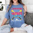 I Survived 100 Days Of School Baseball Cream Drip Boys Women's Comfort Colors T-Shirt Chalky Mint I Survived 100 Days Of School Baseball Cream Drip Boys Women's Comfort Colors T-Shirt Chalky Mint