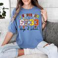 I Survived 6733 Days Baseball Football Softball 100 Days Women's Comfort Colors T-Shirt Chalky Mint I Survived 6733 Days Baseball Football Softball 100 Days Women's Comfort Colors T-Shirt Chalky Mint