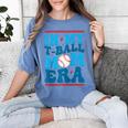 In My T-Ball Mom Era Baseball Mom Groovy Mother's Day Raglan Baseball Tee Women's Comfort Colors T-Shirt Chalky Mint In My T-Ball Mom Era Baseball Mom Groovy Mother's Day Raglan Baseball Tee Women's Comfort Colors T-Shirt Chalky Mint