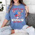 That's My Nephew Out There Baseball Cream Drip Crossed Bat Women's Comfort Colors T-Shirt Chalky Mint That's My Nephew Out There Baseball Cream Drip Crossed Bat Women's Comfort Colors T-Shirt Chalky Mint