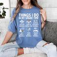 Things I Do In My Spare Time Baseball Lover Women's Comfort Colors T-Shirt Chalky Mint Things I Do In My Spare Time Baseball Lover Women's Comfort Colors T-Shirt Chalky Mint