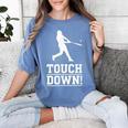 Touchdown Baseball Football Sports Women's Comfort Colors T-Shirt Chalky Mint Touchdown Baseball Football Sports Women's Comfort Colors T-Shirt Chalky Mint